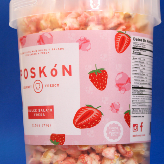 Dulce Sala'O de Fresa - Strawberry Sweet and Salty Poskon
