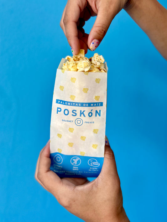 Bolsitas POSKóN para servir popcorn